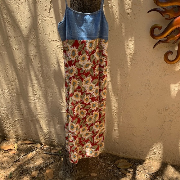 Dresses & Skirts - Sunflower jean long summer dress